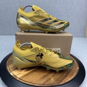 Adidas Adizero Electric Scrooge McDuck Cleats Men's 10.5 Football Gold IE6557